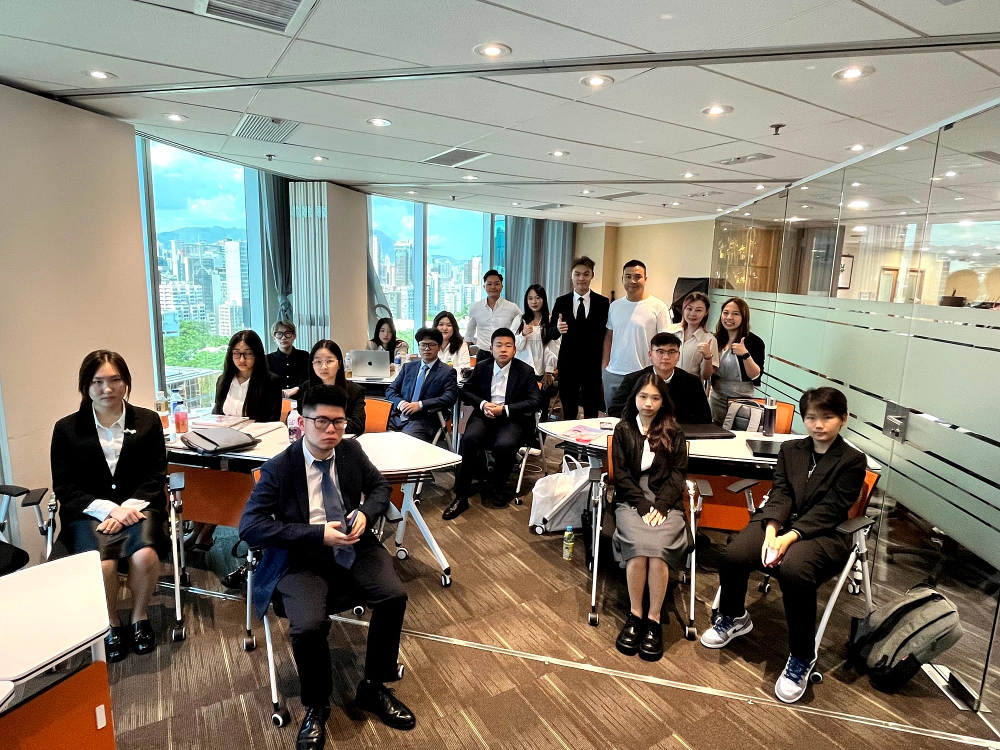 香港TOP500强金融实训项目 · 真实项目现场 56